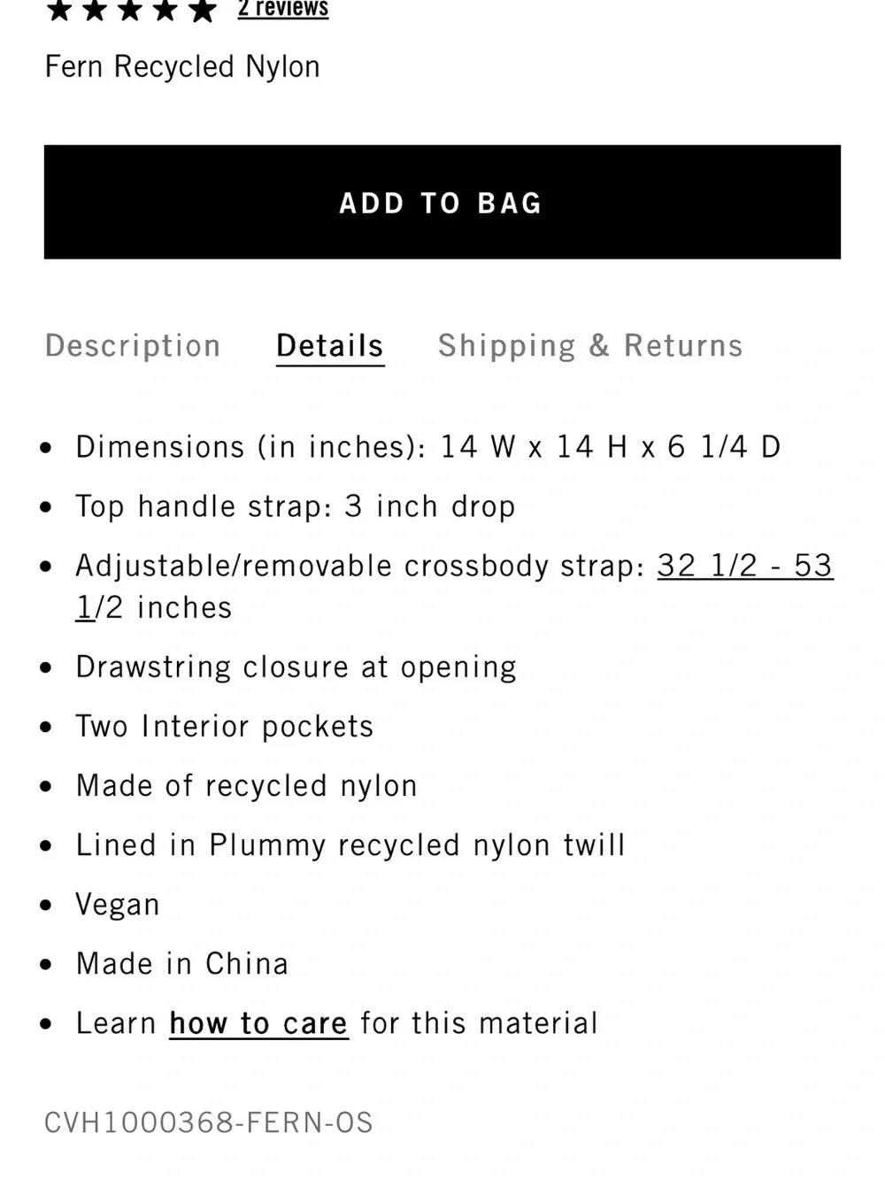 Clare V- Sac Tout Bright Pink Drawstring Tote Bag with Removable Strap - Picture 6 of 6